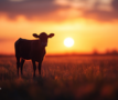 ondergaande zon