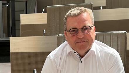 Paul Van Miert in het Vlaams parlement