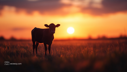 ondergaande zon